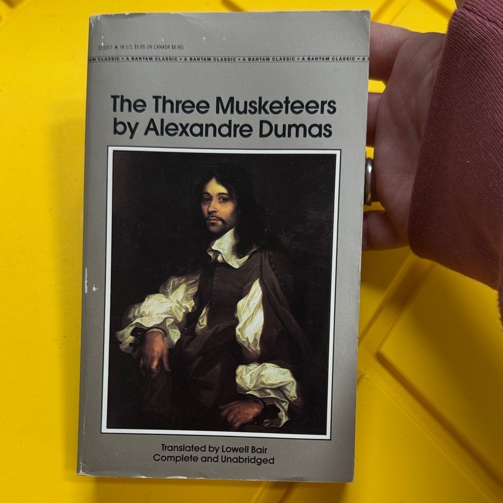 The Three Musketeers by Alexandre Dumas Book
